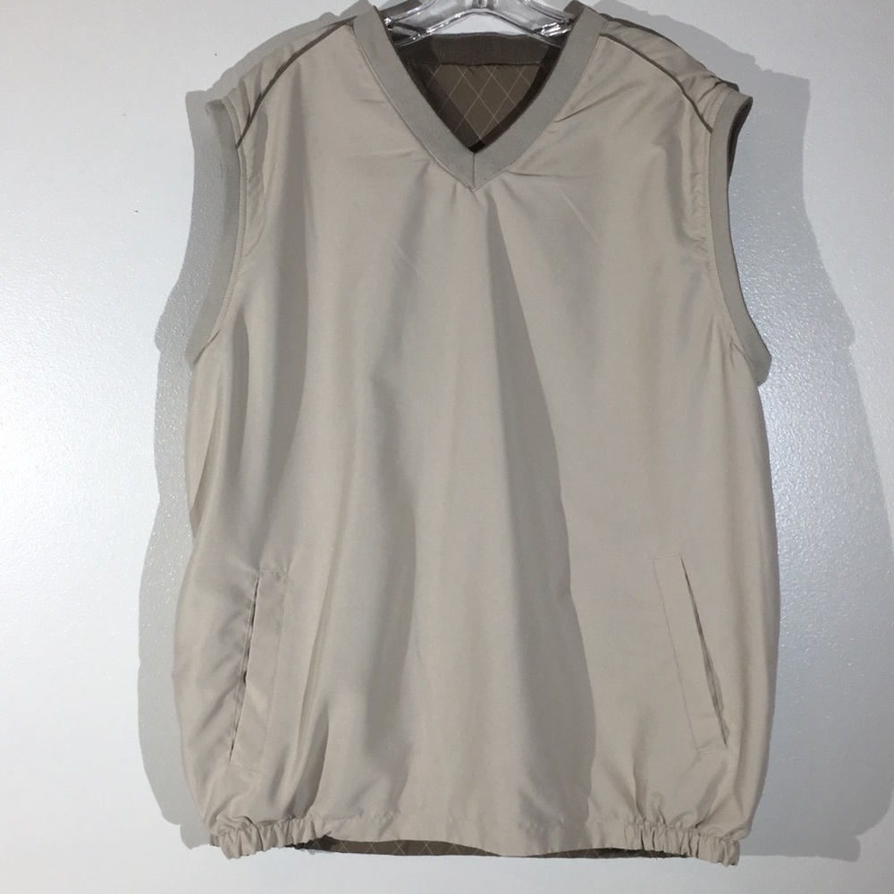PGA Tour Reversible Windbreaker Pullover Vest - L - Picture 3 of 6